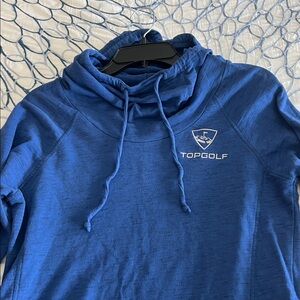 Top Golf Cutter & Buck Blue Pullover Hoodie